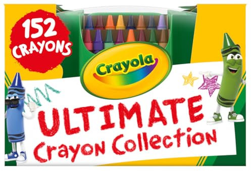 CRAYOLA 52-0030-0-000 Ultimate Collection Crayons (152-Piece)