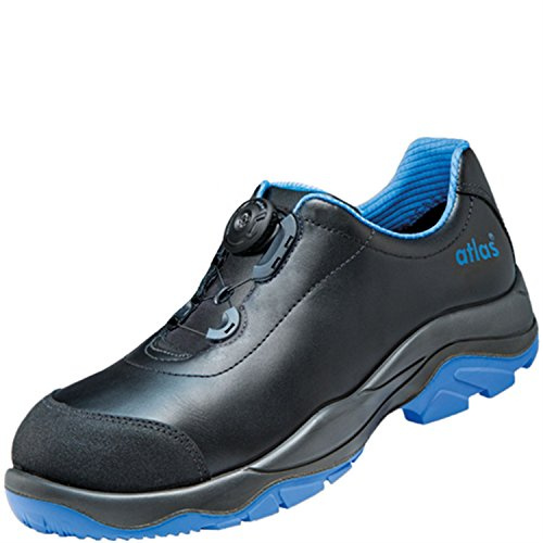Atlas SL 9645 XP BOA ESD Halbschuh S3 Aluminiumkappe XP metallfreie Durchtritthemmung Waterproof-Glattleder BOA Fit-System Weite 10 Größe 42