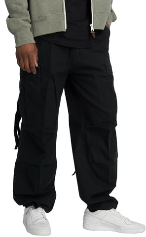 Brandit M65 Feldhose Vintage Trouser, Größe:L, Farbe:Schwarz