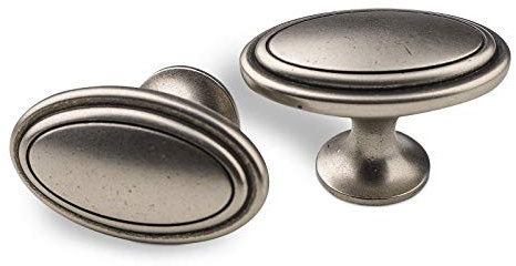 SO-TECH® Pomello Oval Pomolo Maniglia per Mobile d’Epoca 60 x 35 mm