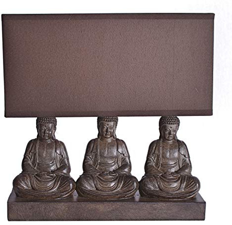 Asia TischlampeI Buddha Figuren Yoga Feng Shui cw063 Palazzo Exklusiv