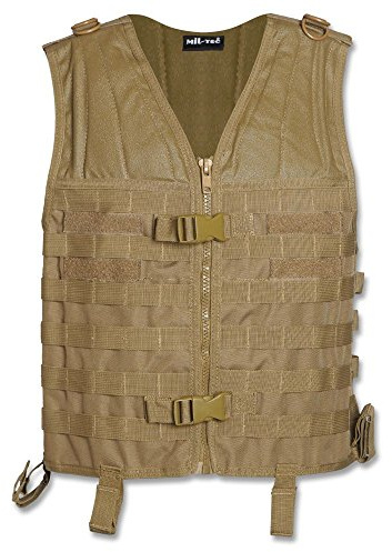Mil-Tec Molle Carrier Weste Coyote Einheitsgröße