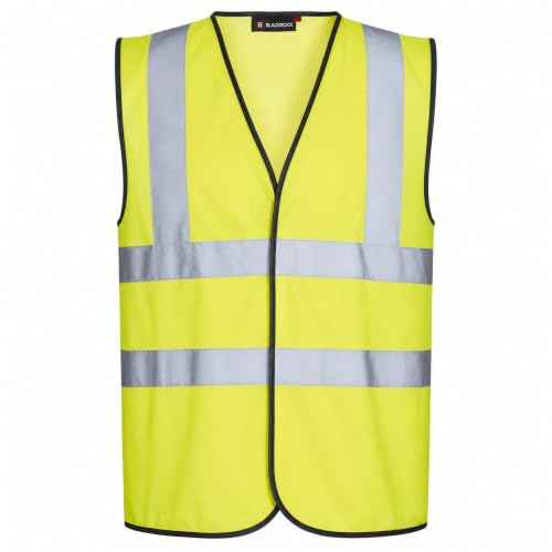 Blackrock Yellow/Orange Hi Vis Vest, High Vis Vests, Hi-Vis Jackets, High Visibility, Safety Vest, Reflective, Hivisible PPE, Hi Viz, Security Vests, Workwear, Work, Cycling, Mens Womens