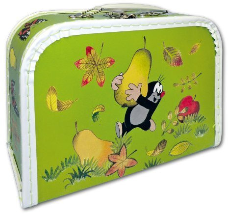 Der kleine Maulwurf, Kinder-Koffer hellgrün 25 cm