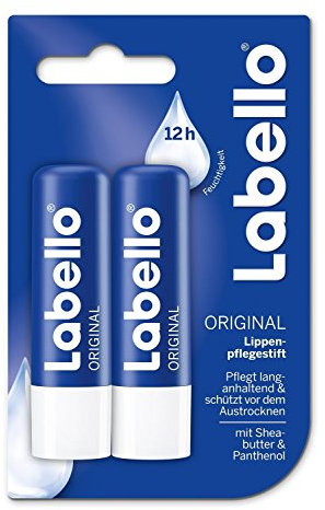 Labello Classic Care Lip Balm 2X 0.18 Oz - 5G - Pack Of Two