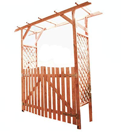 Promadino Set Pergola Bamberg mit Türen