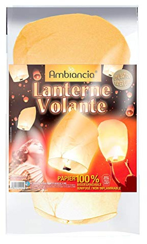 Pyragric Lanterne Volante Blanche