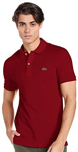 Lacoste Ph4012, Polo Uomo, Rosso (Bordeaux), 3XL
