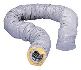 Gaine PVC souple isolée diamètre 80 mm longueur de 6 mètres