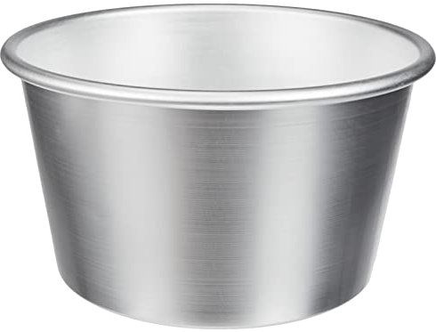 Pentole Agnelli, COAL3122, Stampo Conico per Panettone, Alluminio, Argento