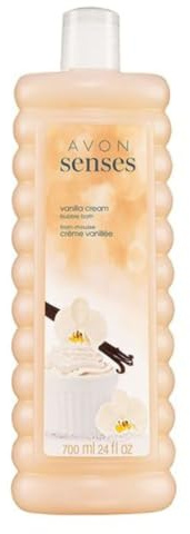 Avon Baño de burbujas de crema de vainilla