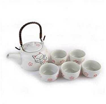 lachineuse 2279 Teeservice, Porzellan, weiß