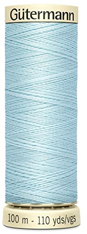 Gutermann 100P-203 Sew-All Thread 110 Yards-Light Blue