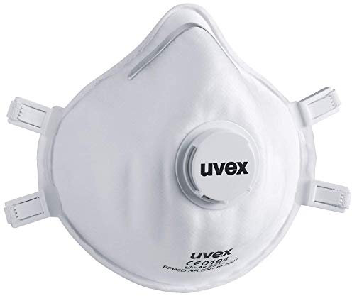 Uvex 8732.31 Staub Masken (15 Stück), Einheitsgröße (15er Pack)