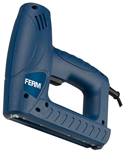 FERM Graffatrice Chiodatrice Elettrica. Include 400 punte 100 chiodi