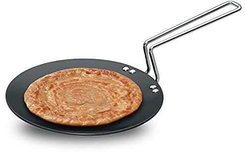 Hawkins Futura Hard Anodised Tava 22 cm, 4.06 mm (Black)