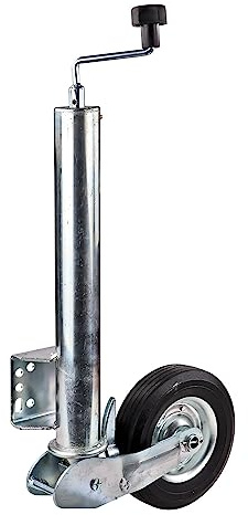 Automático remolque de coche, rueda de apoyo, soporte plegable, 400 kg