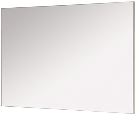 Germania 3771-84 rahmenloser Spiegel GW-Topix in Weiß, 87 x 60 x 3 cm (BxHxT)