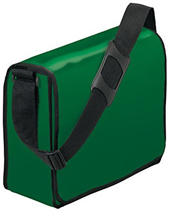 HALFAR TASCHE UMHAENGETASCHE FREIZEITTASCHE SCHULTERTASCHE BAG LORRYBAG® ECO, Farbe-:dunkelgrün