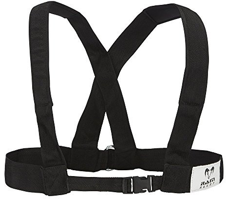 Imbracatura da allenamento per esercizi di velocità, agilità e resistenza, utilizzabile con slitte a traino e per la corsa trattenuta