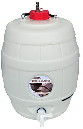 BALLIIHOO 5 Gallon Pressure Barrel/Beer Keg with Co2 Control Cap