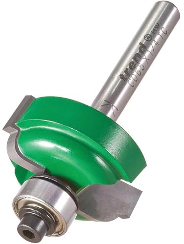 Trend C054X1/4TC 6,3 mm radie X 12,7 mm diameter, silver