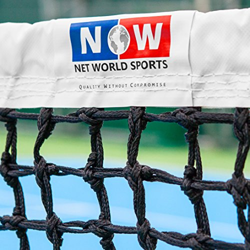 Vermont 3.5mm DT Championship Tennis Net - 42ft ITF Regulation System for Professional Clubs and Club Essentials