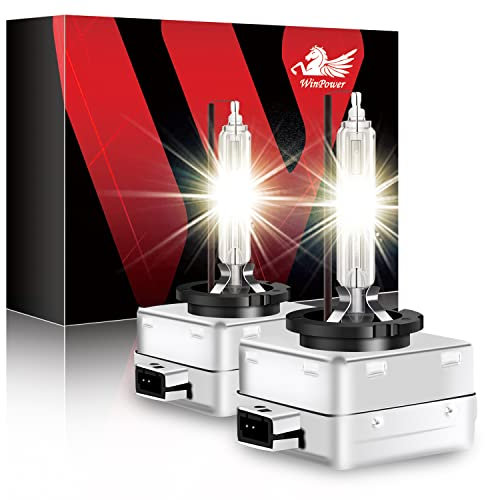 WinPower D3S 35W Xenon Bombillas Faro Bixenón Lampara 42V HID Kit Coche 4300K Amarillo Xtreme Vision (2 Lamparas)