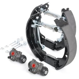 Bosch KS153 Kit Super Pro - Rear Drum Brake Kit - 1 Pre-assembled Set