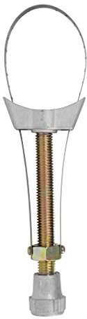 TURBOCAR - Clé à ruban pour filtre à huile voiture - Diamètre maximum: 105mm - Pour démonter les filtres à huile universels - Longueur et diamètre ajustables permettant de dévisser des filtres à huile