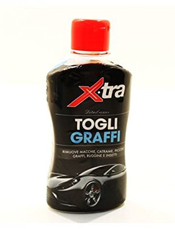CREMA POLISH PER AUTO TOGLI GRAFFI RUGGINE E CATRAME 250ml