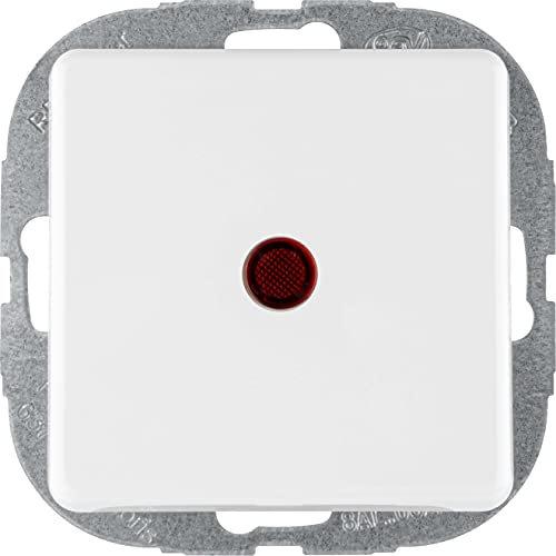 REV AquaKombi, Kontrollschalter Feuchtraum IP44, zweipolig, Unterputz, weiss