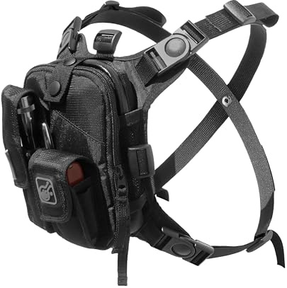 Covert Escape RG(TM) Flashlight/Tools/Camera/GPS/Cycling Chest Pack by Hazard 4(R)