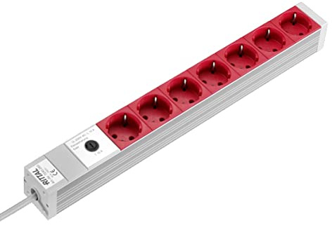 Rittal dk - Regleta conexión dk sai con 7 Enchufe