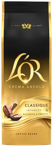 L'OR Espresso Classique Café en Grano Natural - Intensidad 6 | 500g