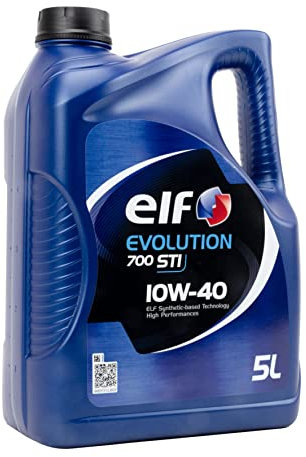 ELF Olio lubrificante per motori Evolution 700 STI 10W-40 5 litri