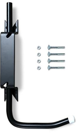 Fermo per persiana, di colore nero,con maniglia per aprire e chiudere tutti i battenti, blocca le persiane aperte in modo semplicee senza sporgersi,articolo facile e sicuro da usare quotidianamente,serve per il lato destro, guardando dall’interno,possiede un’apertura sulla destra