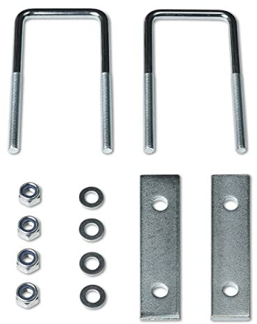 2 U-Bügel - groß - Halterungen, Befestigungssatz für Deichselbox, Halter für Staubox, Werkzeugkasten, Montagesatz MON 4002