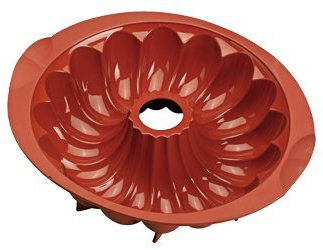 Kuchenform - Backform - für Savarin/Hefekranz - 100% Silikon - Ø 24 cm - 6 cm hoch
