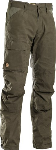 FJÄLLRÄVEN män jaktbyxor tre byxor Braun (Dark Olive) 48 EU