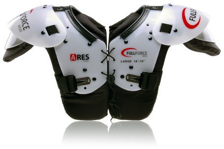 Full Force Ares Youth Speed Position American Football Shoulder Pad QB/WR/Skill, Schwarz, XXL, FF0202042114