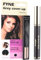 Cover Your Grey Mascaras for Women & Men Instant Grey Hair Touch-ups (Natural Black (888-01) by FYNE Grey Cover-Up