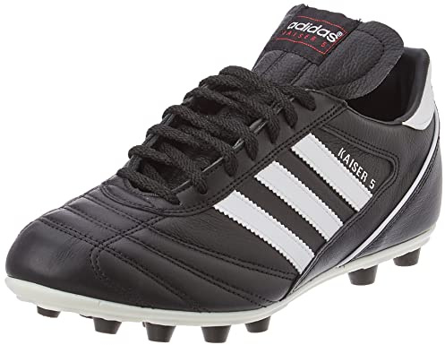 adidas Hommes 033201 Chaussures de Football, Noir Blanc, 44 2/3 EU