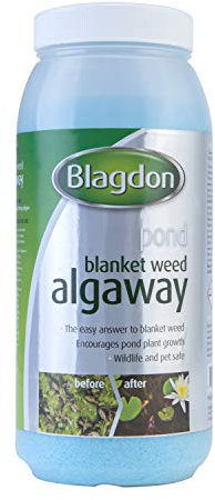 Blagdon Pond Algaway, Removes Blanketweed and String Algae, Pet & Wildlife Safe, Large, Treats 45,845L of Pond Water