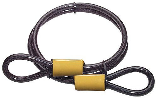 Master Lock 85DPF 4' Galvanized Steel Cable with Loop Ends