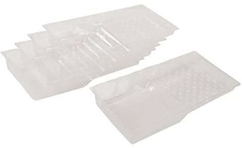 Silverline Doublure de plateau à roulettes jetable, paquet de 5, 230 mm (439888)