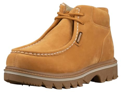 Lugz Men's Fringe Boot, Wheat/cream/gum, 12 D US