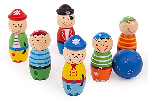 Bigjigs Toys Birilles Pirata