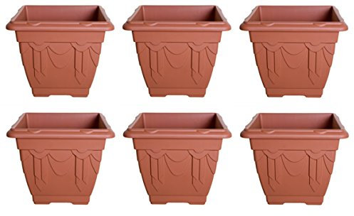 6x22cm Square Venetian Planter