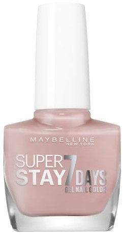 Maybelline New York – Vernis à Ongles Professionnel – Technologie Gel – Super Stay 7 Days – Teinte : Rose Poudre (130)